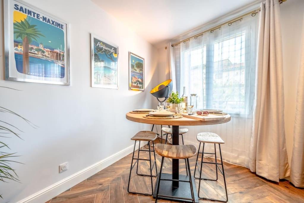 Superbe Appartement Neuf, Climatise Centre Village Le Plan-de-la-Tour Exteriér fotografie