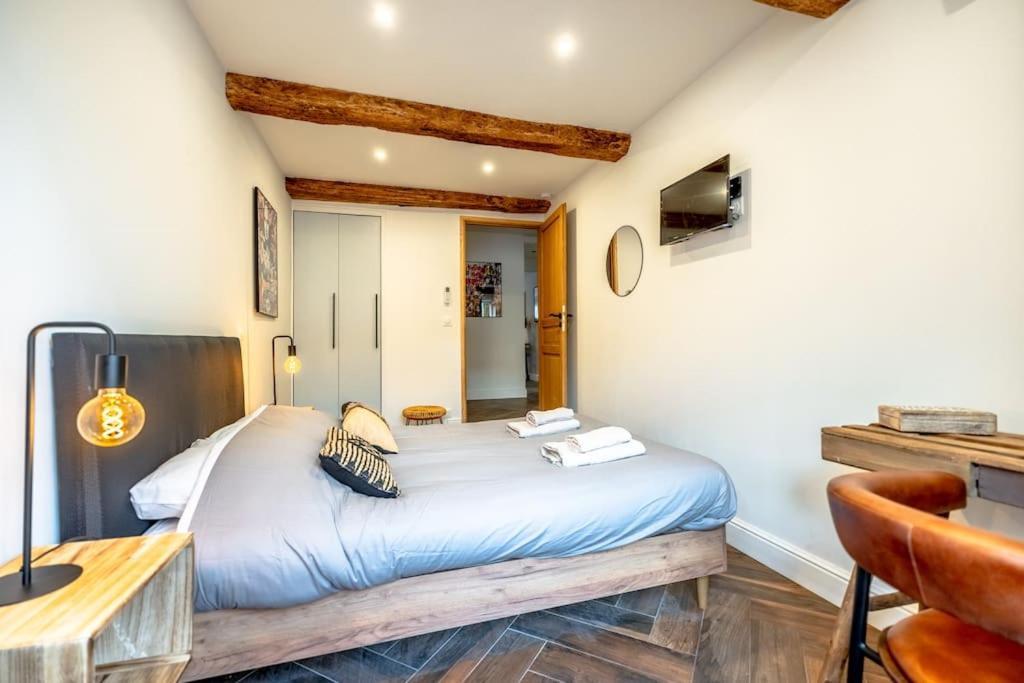 Superbe Appartement Neuf, Climatise Centre Village Le Plan-de-la-Tour Exteriér fotografie